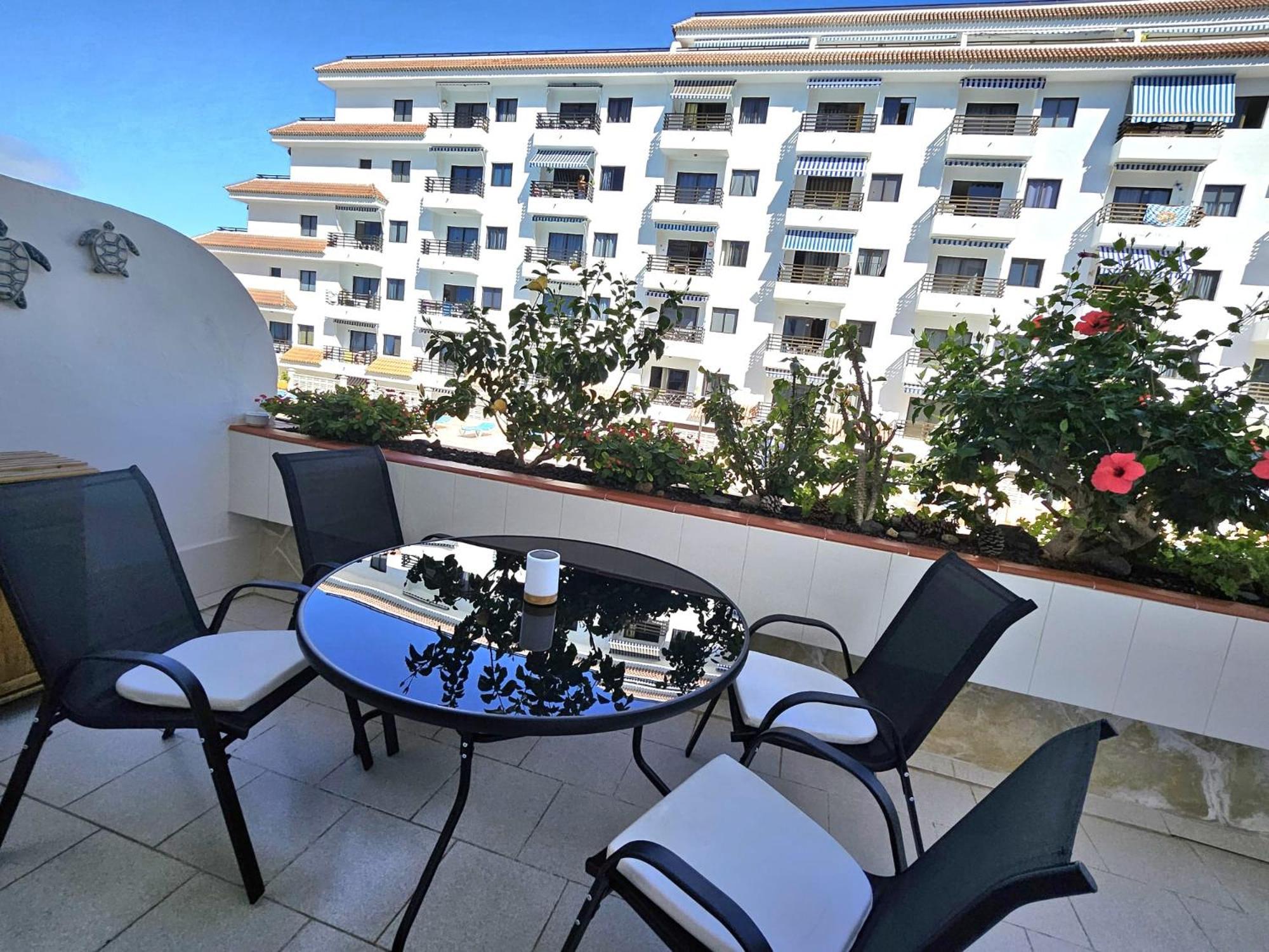 Аппартаметы Seguro De Sol Playa De La Arena Puerto de Santiago  Exterior foto